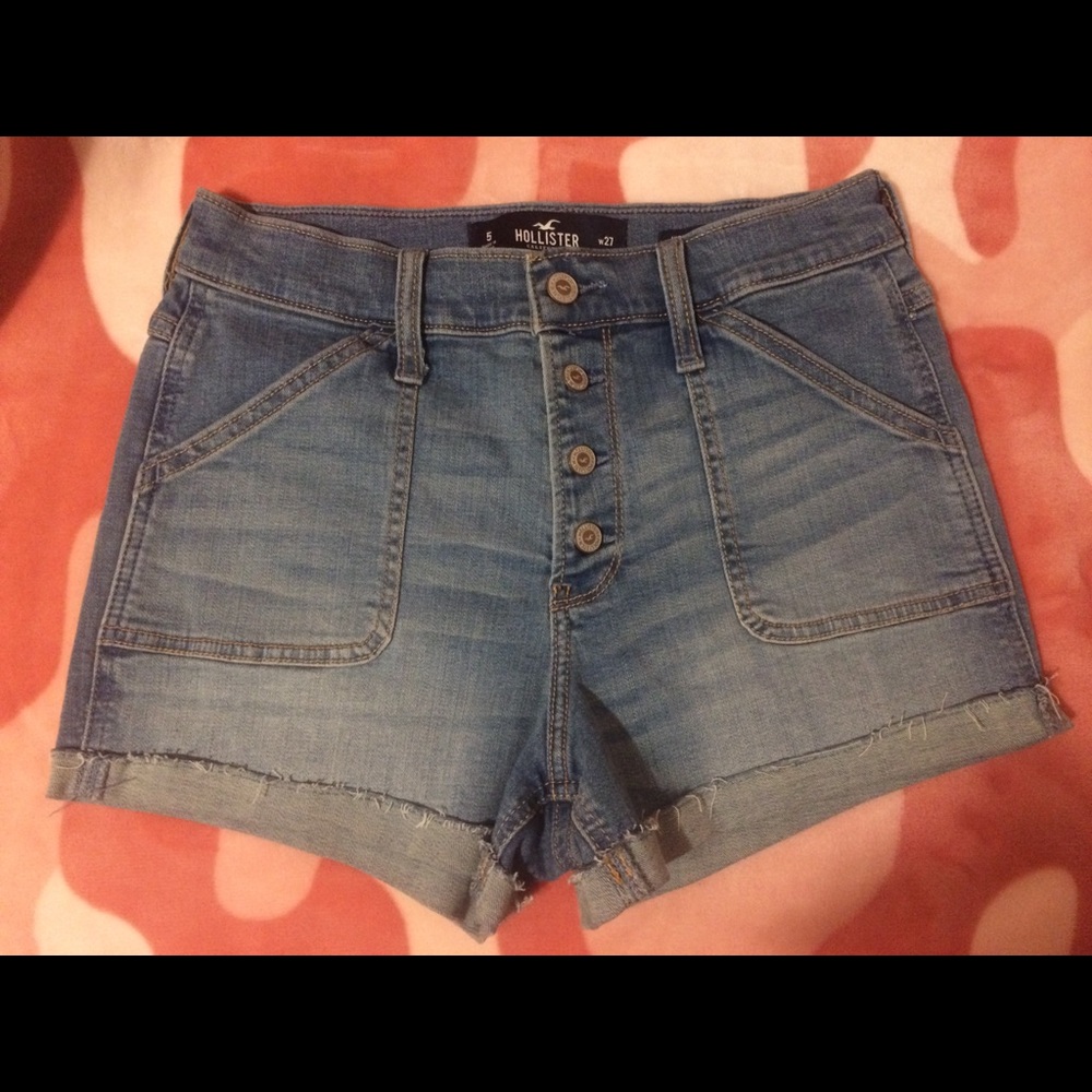 Hollister high rise shorts